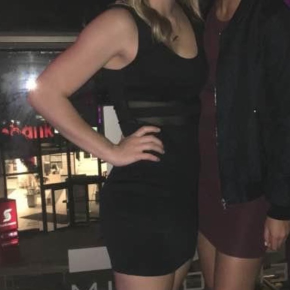 Forever 21 Black Bodycon Dress, Size Medium - Picture 8 of 9